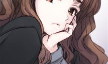 漫画托腮,捕捉心灵的静谧与沉思